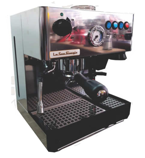 Máquina de Café Express/Capuchinera La SanGiorgio Forza molino incorporado semiprofesional