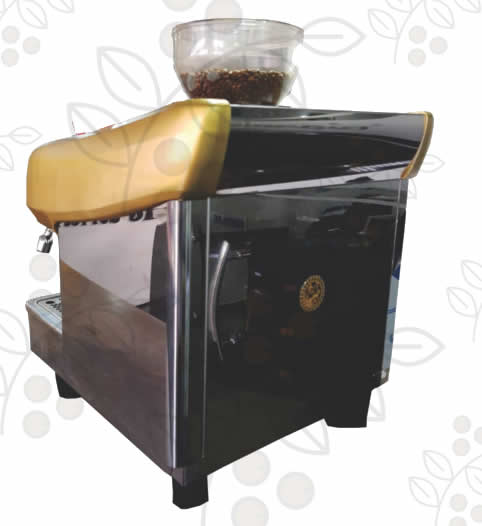 Máquina de Café Express/Capuchinera La San Giorgio Maxi 1 Grupo Automática con molino incorporado